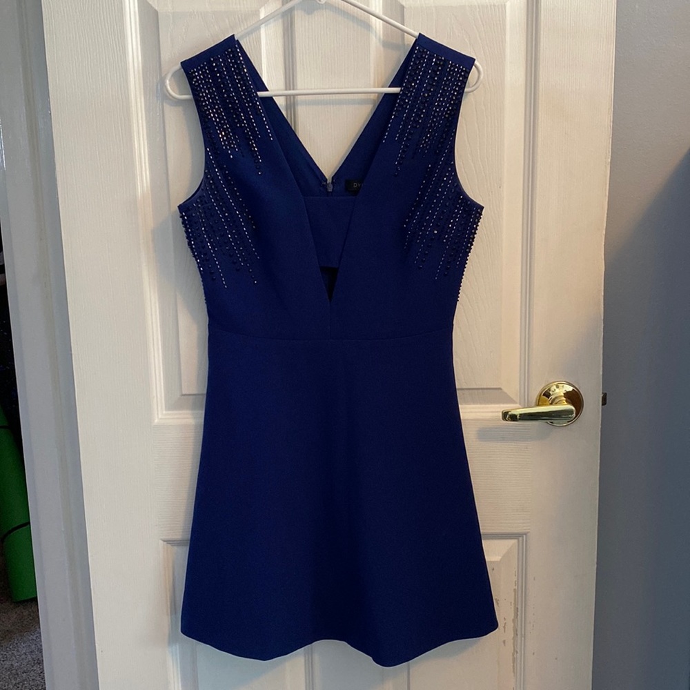 Blue Cocktail Dress